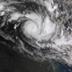 In a satellite image acquired from the Australian Bureau of Meteorology, Cyclone Trevor moves over the Northern Territory on Tuesday, March 19, 2019.